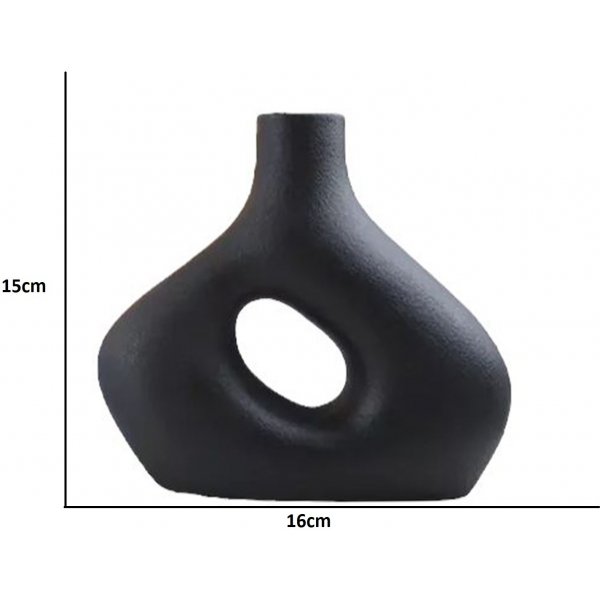 Formo Vase - Schwarz Formo Vase - Schwarz