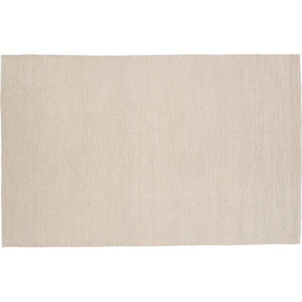 Wollteppich Hilding - Cremeweiß Wollteppich Hilding - Cremeweiß