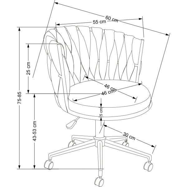 Talon Bürostuhl - Grau Talon Bürostuhl - Grau