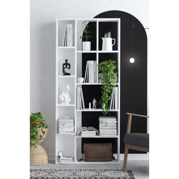 Uranus-Bcherregal - Wei