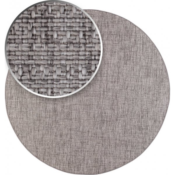 Flachgewebter Teppich Capri Grau Flachgewebter Teppich Capri Grau