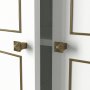 Ravenna 4 Kleiderschrank - Wei/Gold