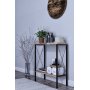 Nina Relieftisch 73 x 26 cm - Schwarz
