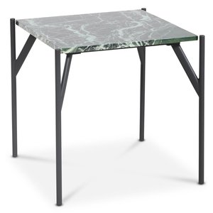 Accent Couchtisch 50 - Grüner Marmor / Schwarz Accent Couchtisch 50 - Grüner Marmor / Schwarz