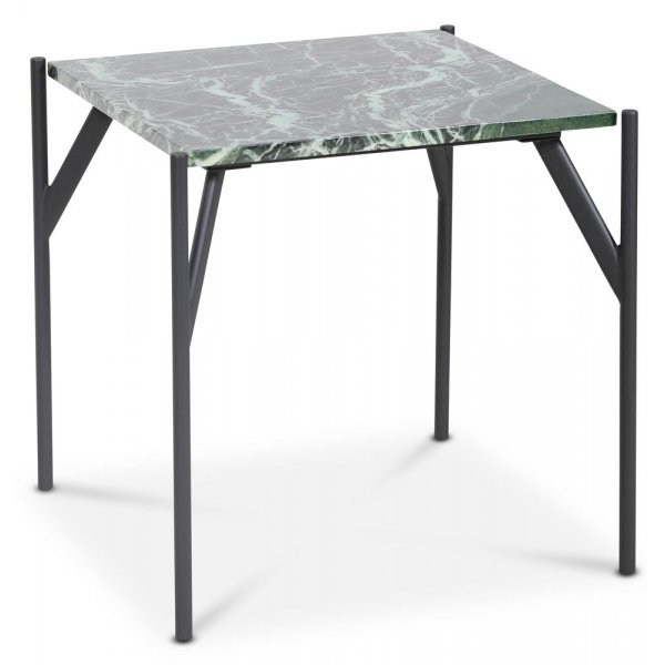 Accent Couchtisch 50 - Grner Marmor / Schwarz