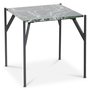Accent Couchtisch 50 - Grner Marmor / Schwarz