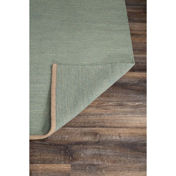 Wollteppich Ryder - Frühlingsgrüne Wolle Wollteppich Ryder - Frühlingsgrüne Wolle