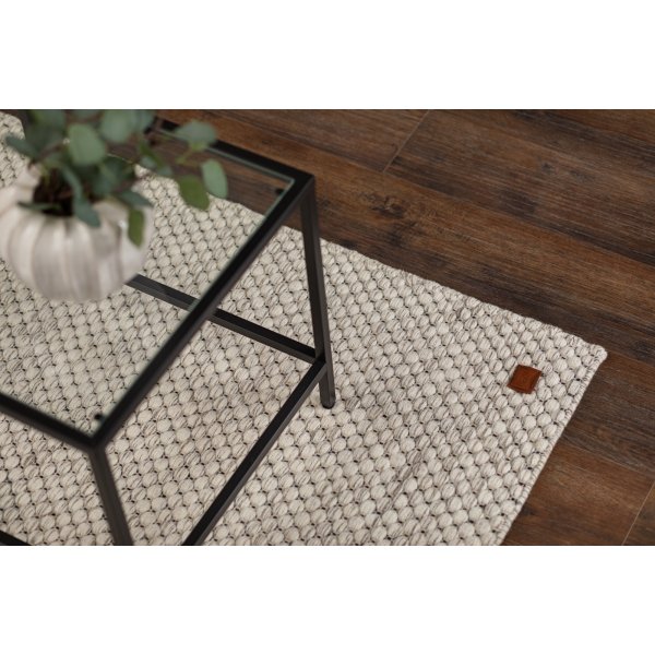 Torekov handgewebter Teppich Weiß Torekov handgewebter Teppich Weiß