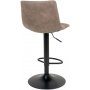 Middelfart Barhocker - Hellbraun/Schwarz