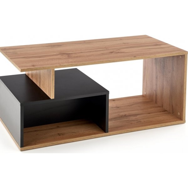 Arely Couchtisch 110x 55 cm - Wotan Eiche/schwarz
