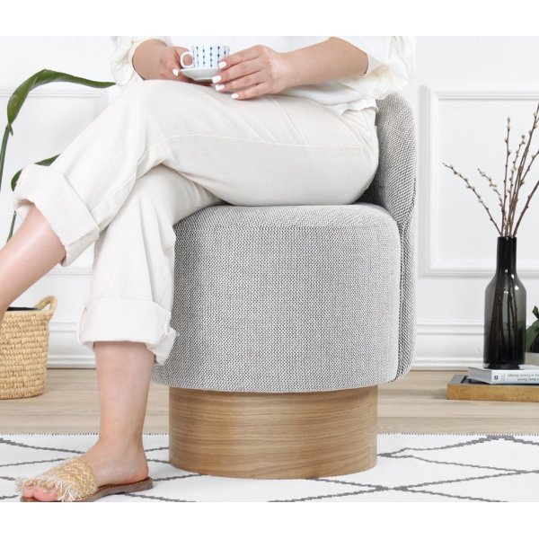 Barren-Hocker - Grau Barren-Hocker - Grau