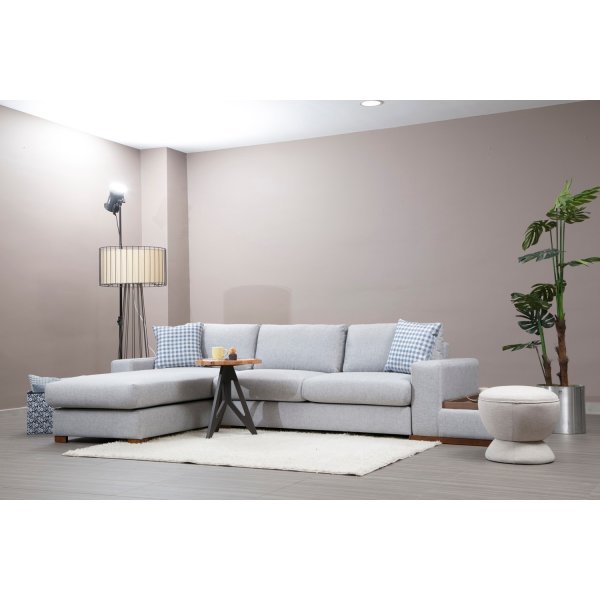 Loom Diwansofa - Hellgrau Loom Diwansofa - Hellgrau