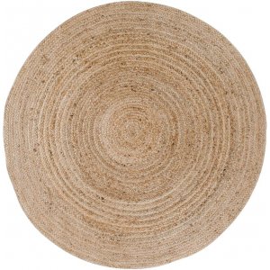 Bombay-Teppich - Natürliche Jute - Ø180