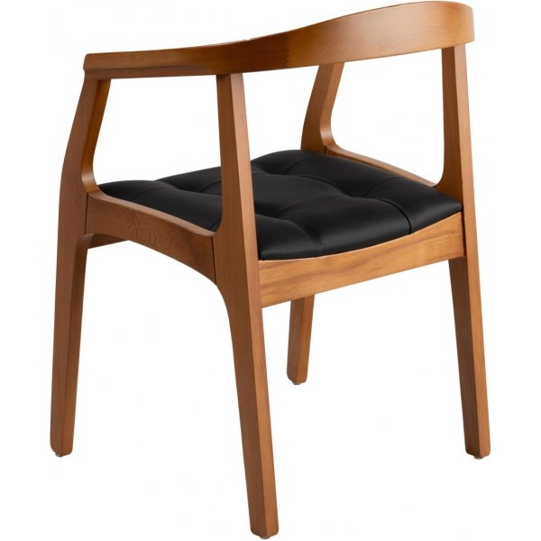 Mira Sessel - Eiche/Schwarz Mira Sessel - Eiche/Schwarz