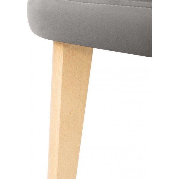 Ragit Gestellstuhl - Hellgrau