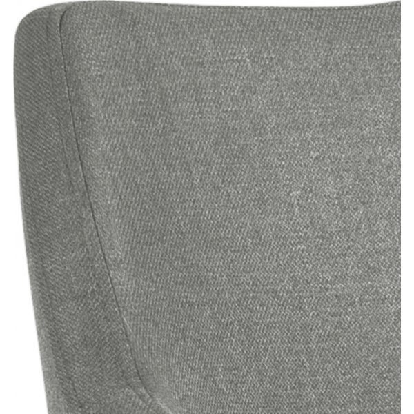 Sessel Nora - Hellgrau/Schwarz