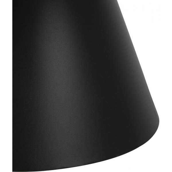 Soli Couchtisch Ø85 cm - Weißer Marmor/Schwarz Soli Couchtisch Ø85 cm - Weißer Marmor/Schwarz