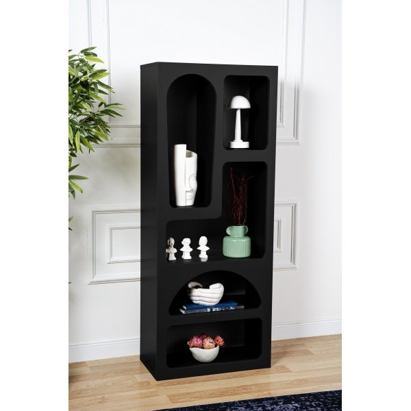 Venus B�cherregal - Schwarz