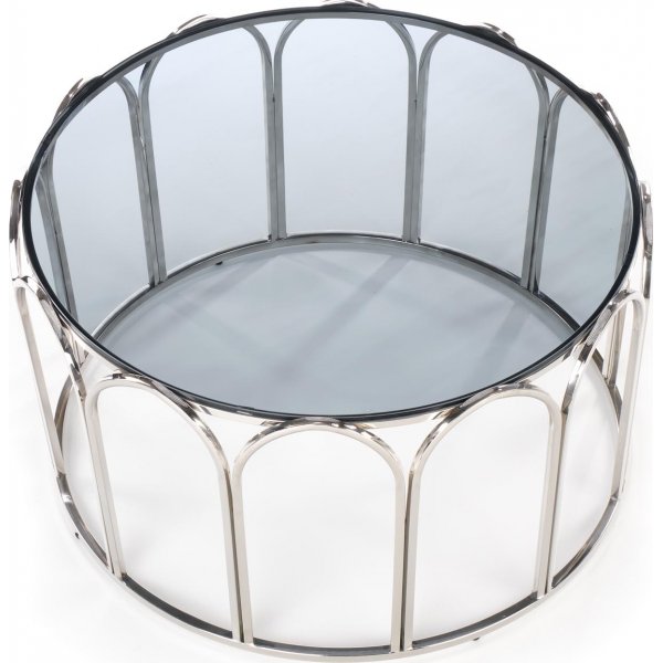 Couchtisch Remy - Rauchglas