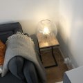 Kundenbild Maeve Lampentisch - Eiche/Schwarz