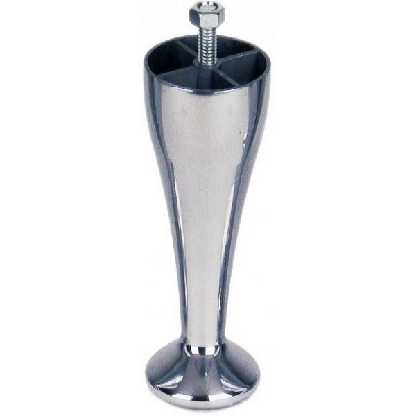 Bettbeine Paradis 19 cm 4-er Pack - Aluminium
