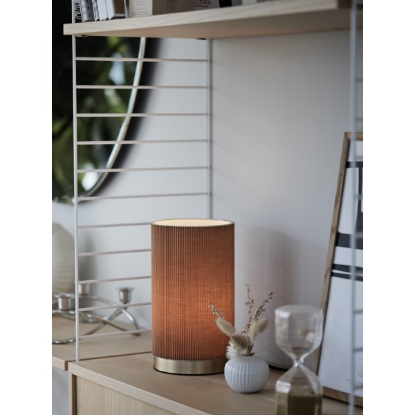 Dora Tischlampe - Braun - 25 cm