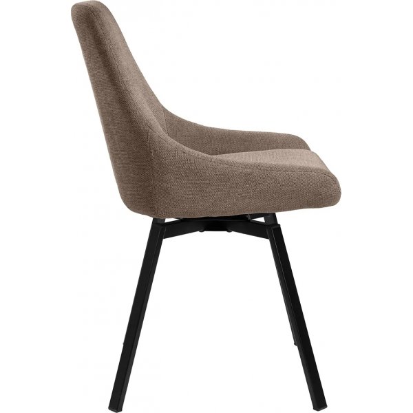 Parade Drehstuhl fr Esszimmer - Brauner Stuhl