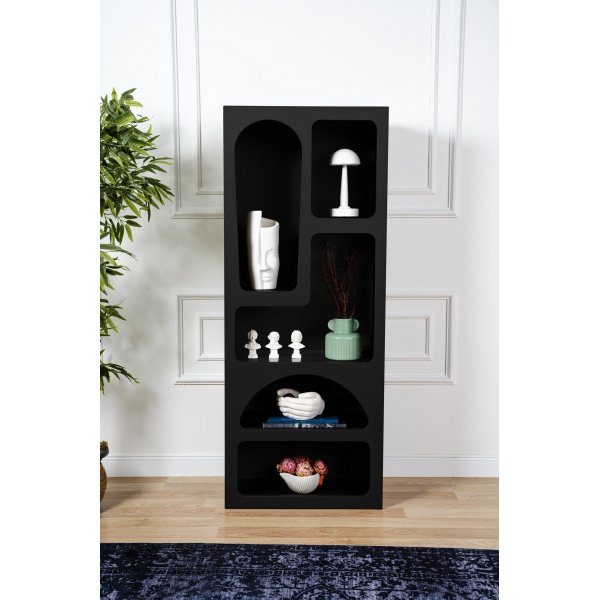 Venus B�cherregal - Schwarz