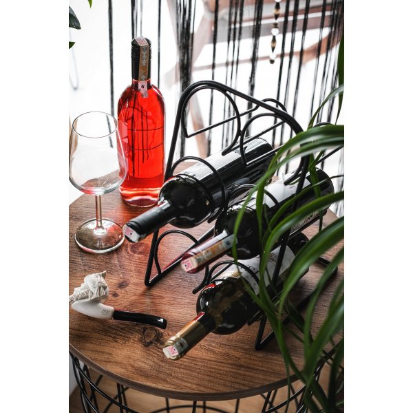 Jade Weinregal - Schwarz