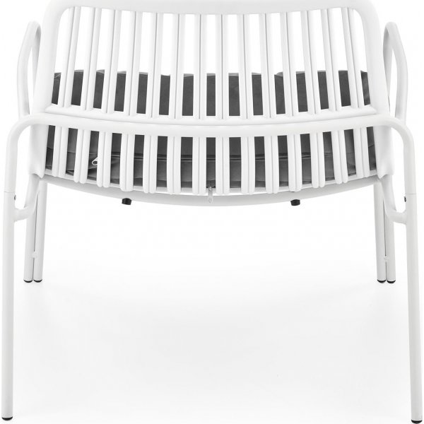 Melby-Sessel - Weiß/Grau Melby-Sessel - Weiß/Grau