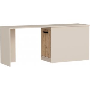 Newra Schreibtisch - Kiefer/Beige