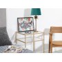 Nachttisch Tiffany Inca - Messing/Glas