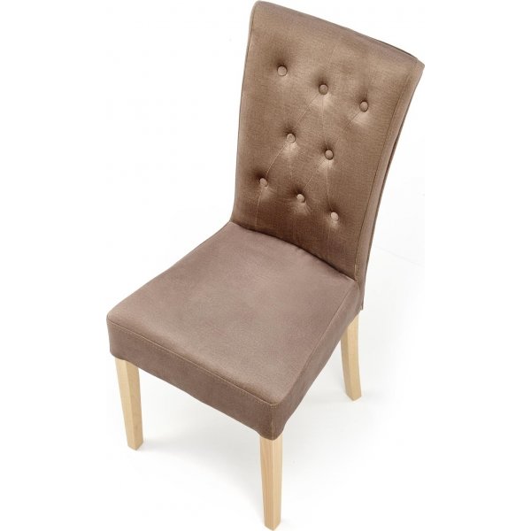 Vermont Esszimmerstuhl - Braun/Eiche Vermont Esszimmerstuhl - Braun/Eiche