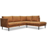 Östermalm Schlafsofa rechts - Cognac Öko-Leder Östermalm Schlafsofa rechts - Cognac Öko-Leder