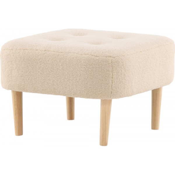 Hocker Salina - Weies Vlies