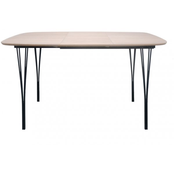 Jar-Esstisch 100 cm - weiß pigmentiertes Eichenfurnier Jar-Esstisch 100 cm - weiß pigmentiertes Eichenfurnier