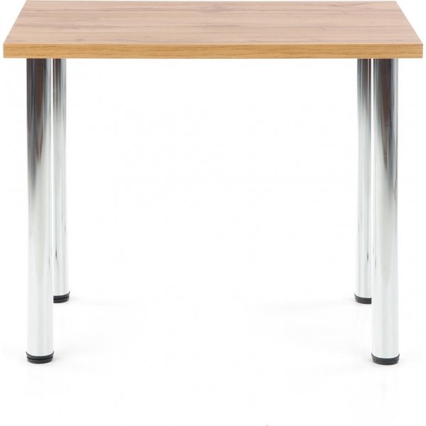 Buno Esstisch 90 cm - Wotan Eiche/Chrom