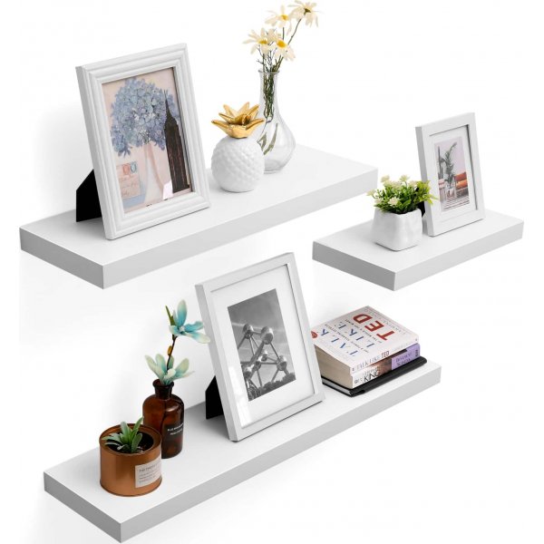 Sussex Wandregal 40 x 20 cm - Wei