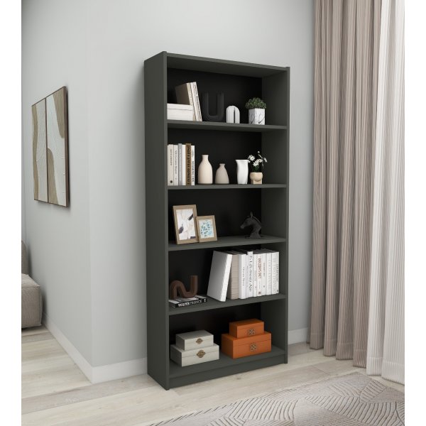 Manolya Bcherregal - Dunkelgrau