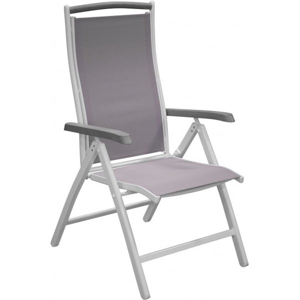 Ebbarp Positionsstuhl Weialuminium - Grau/Wei