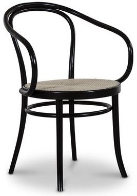 Empire-Essgruppe, runder Esstisch Ø105 cm inkl. 4 Stühlen mit Bugholzgestell No30 - Silberner Diana-Marmor Empire-Essgruppe, runder Esstisch Ø105 cm inkl. 4 Stühlen mit Bugholzgestell No30 - Silberner Diana-Marmor