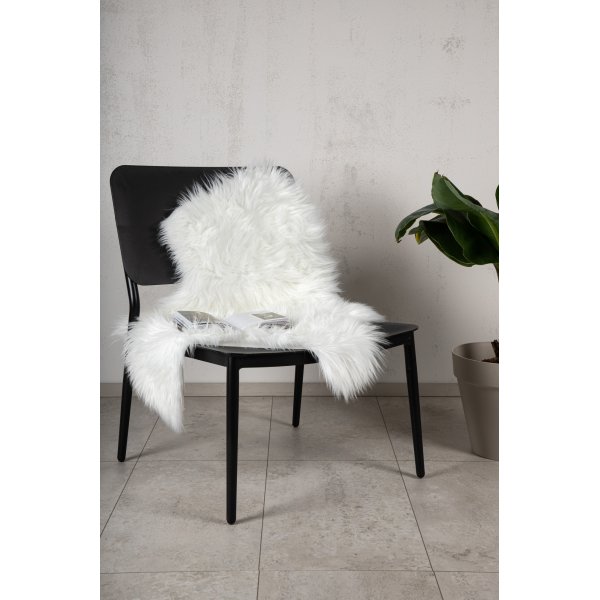 Katy-Falle 60 x 90 cm - Weies Kunstfell