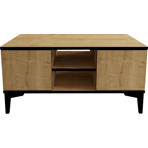 Ece Couchtisch - Saphireiche/Schwarz