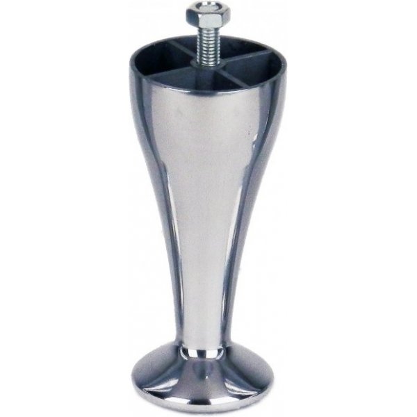 Bettbeine Paradis 12 cm 4-Pack - Aluminium