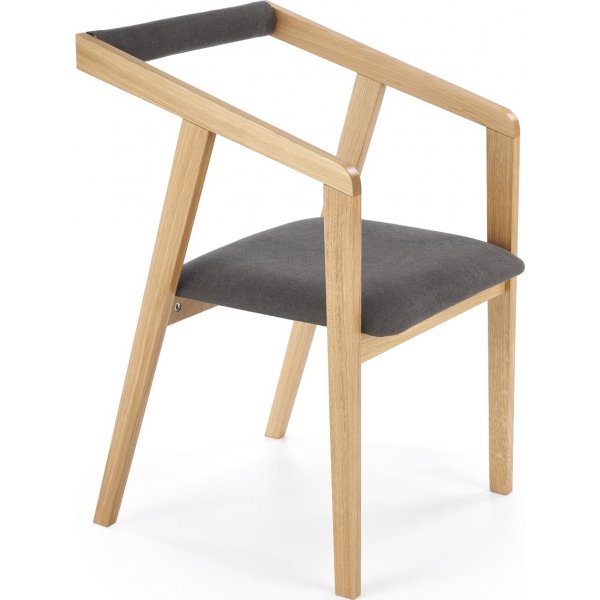 Java Esszimmerstuhl - Grau/Eiche Java Esszimmerstuhl - Grau/Eiche