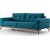 New Tulip 3-Sitzer Schlafsofa - Blau