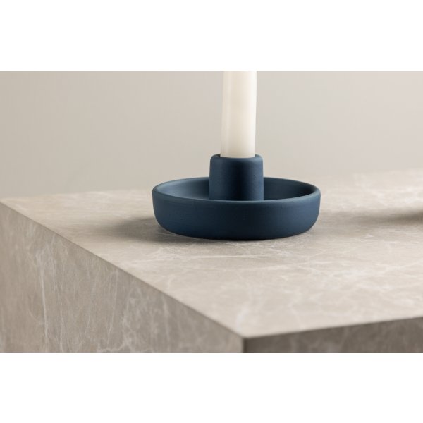 Otis Kerzenhalter - Dunkelblau