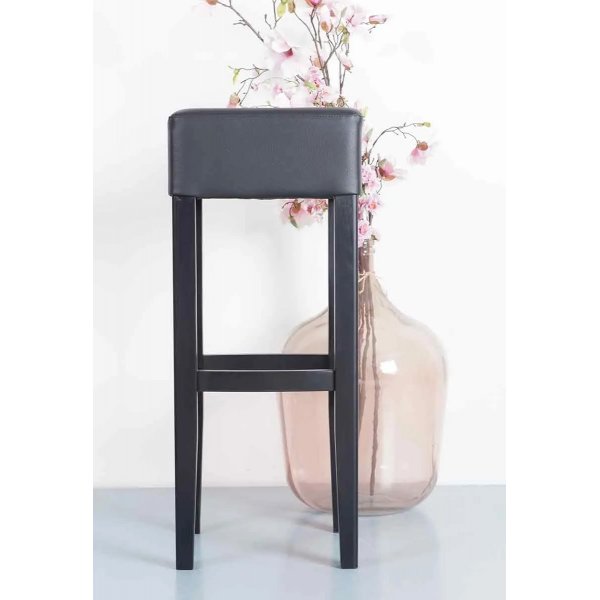 Quadratischer Barhocker - Optionale Farbe des Rahmens und der Polsterung