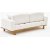 Reims 3-Sitzer-Sofa - Creme