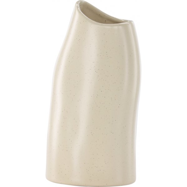 Ernst Vase - Beige/Schwarz Ernst Vase - Beige/Schwarz